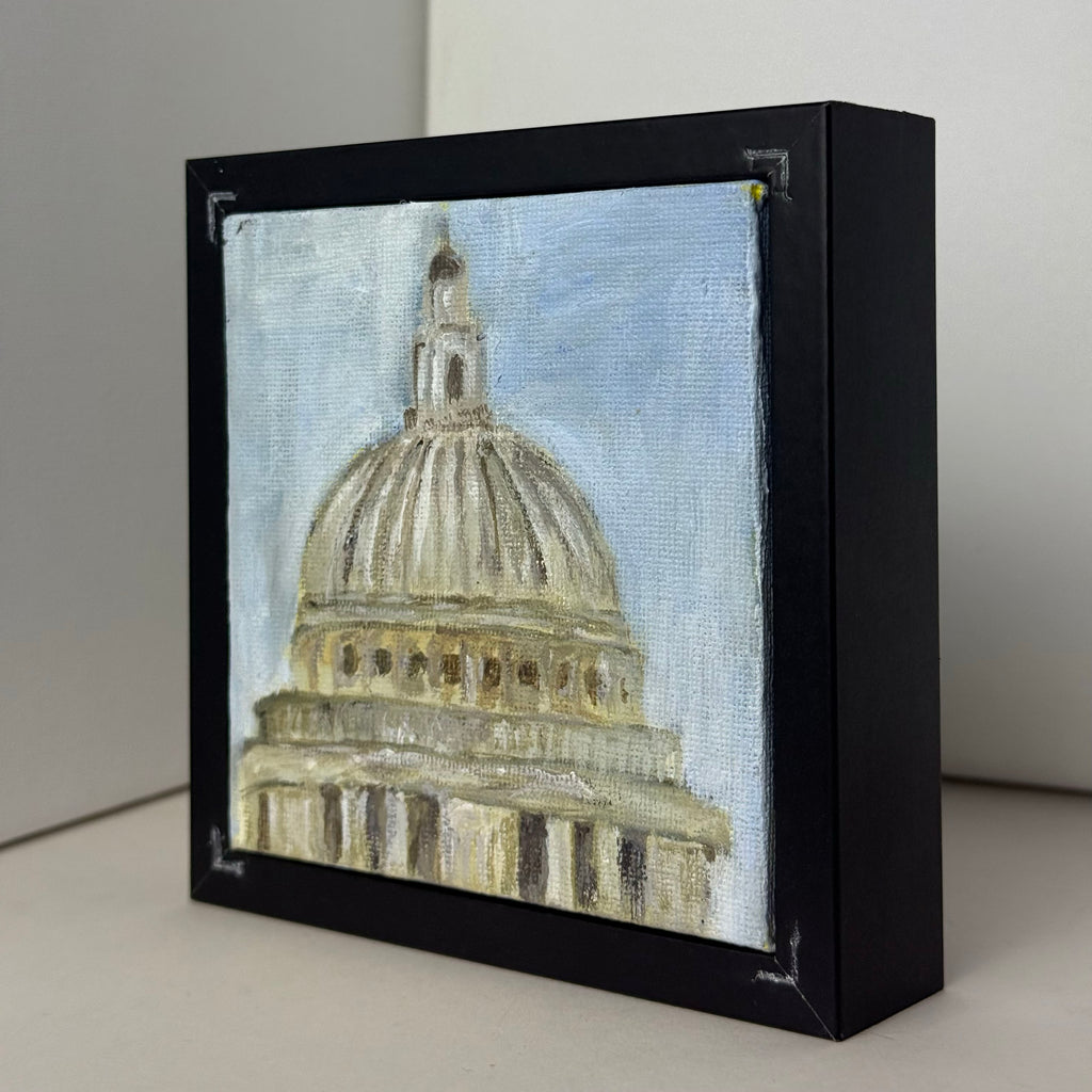 01/40 St Paul's Cathedral, Acrylics on Canvas Framed