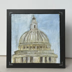01/40 St Paul's Cathedral, Acrylics on Canvas Framed