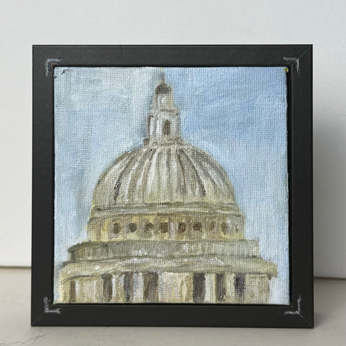 01/40 St Paul's Cathedral, Acrylics on Canvas Framed