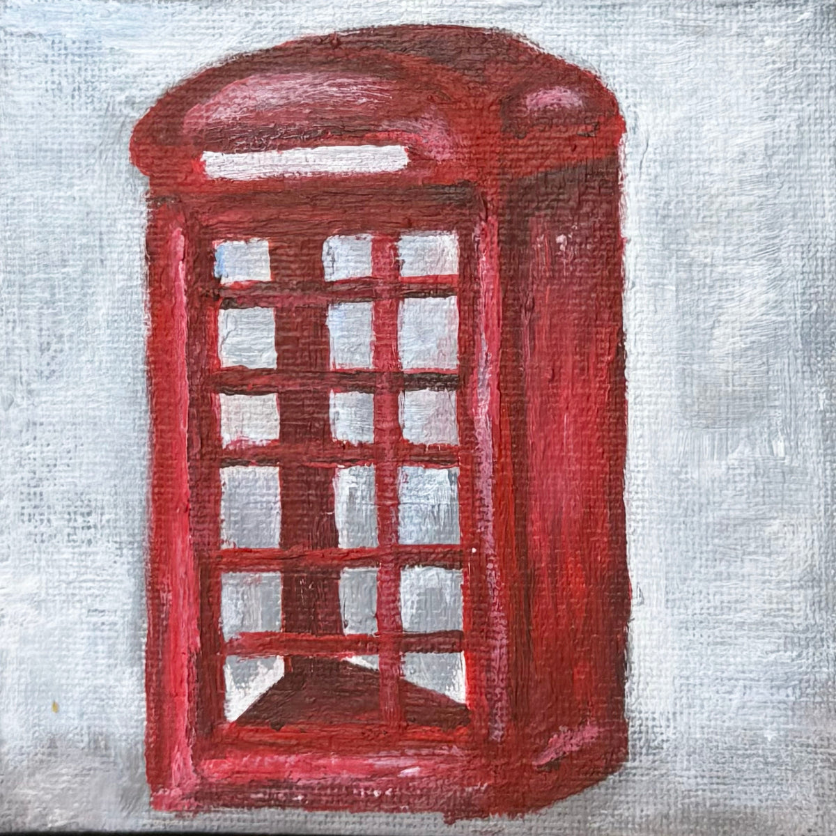 Red Telephone Box Mini Print