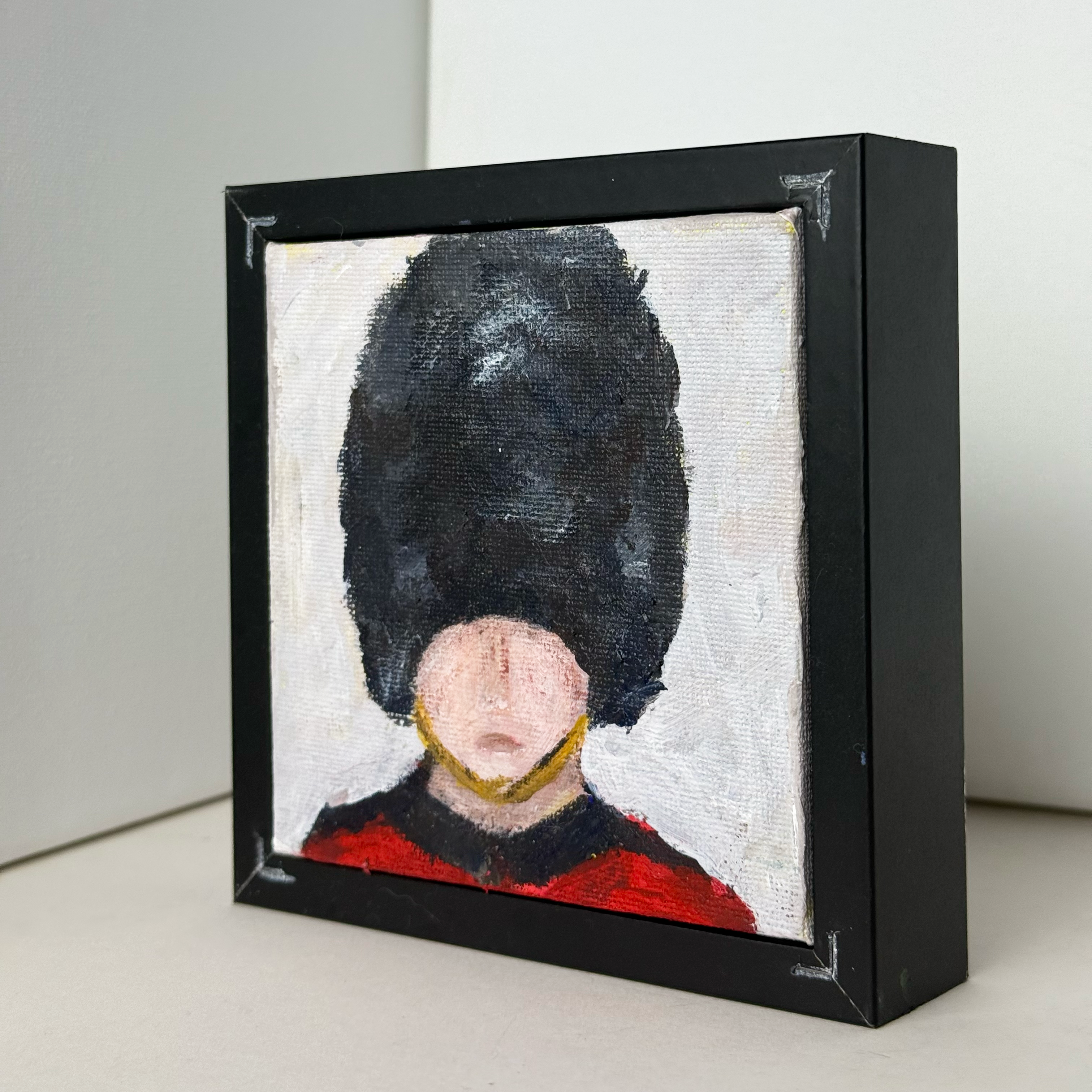 02/40 King's Guard, Acrylics on Canvas Framed