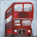Red Bus Mini Print