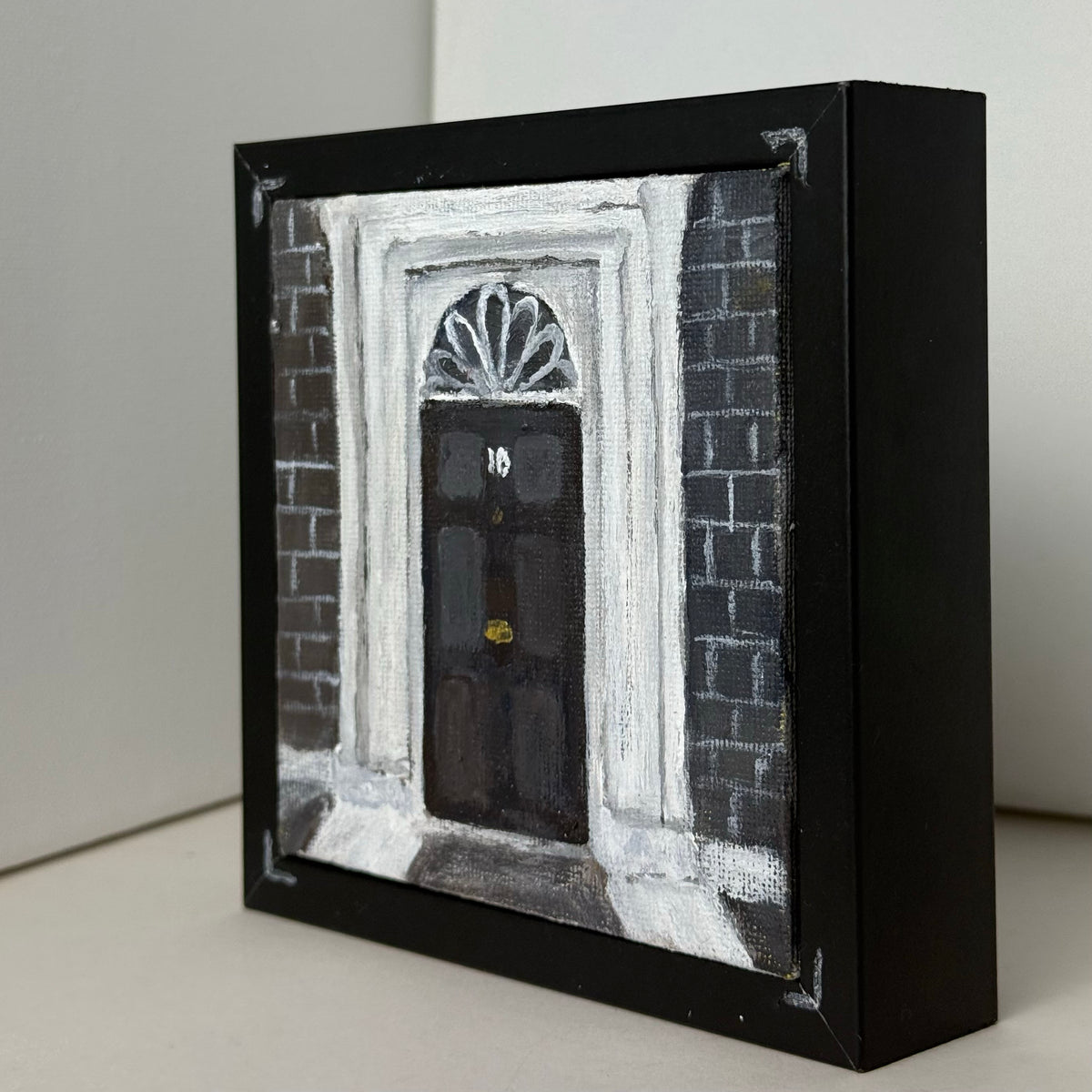06/40 10 Downing Street, Acrylics on Canvas Framed