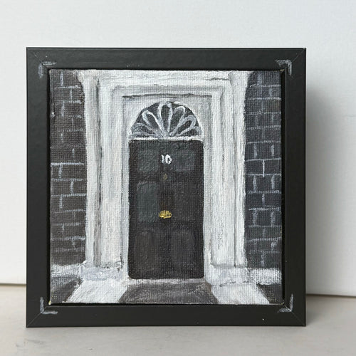 06/40 10 Downing Street, Acrylics on Canvas Framed