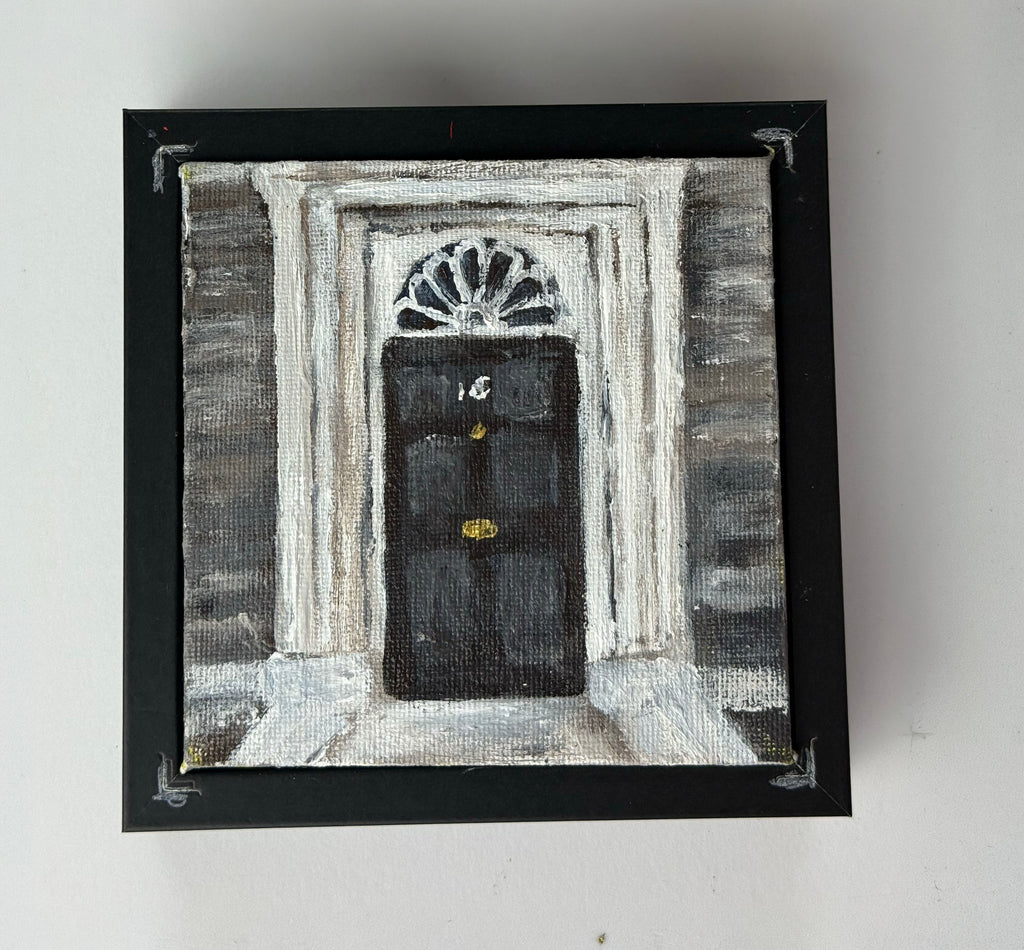 06/40 10 Downing Street, Acrylics on Canvas Framed - Preorder Now