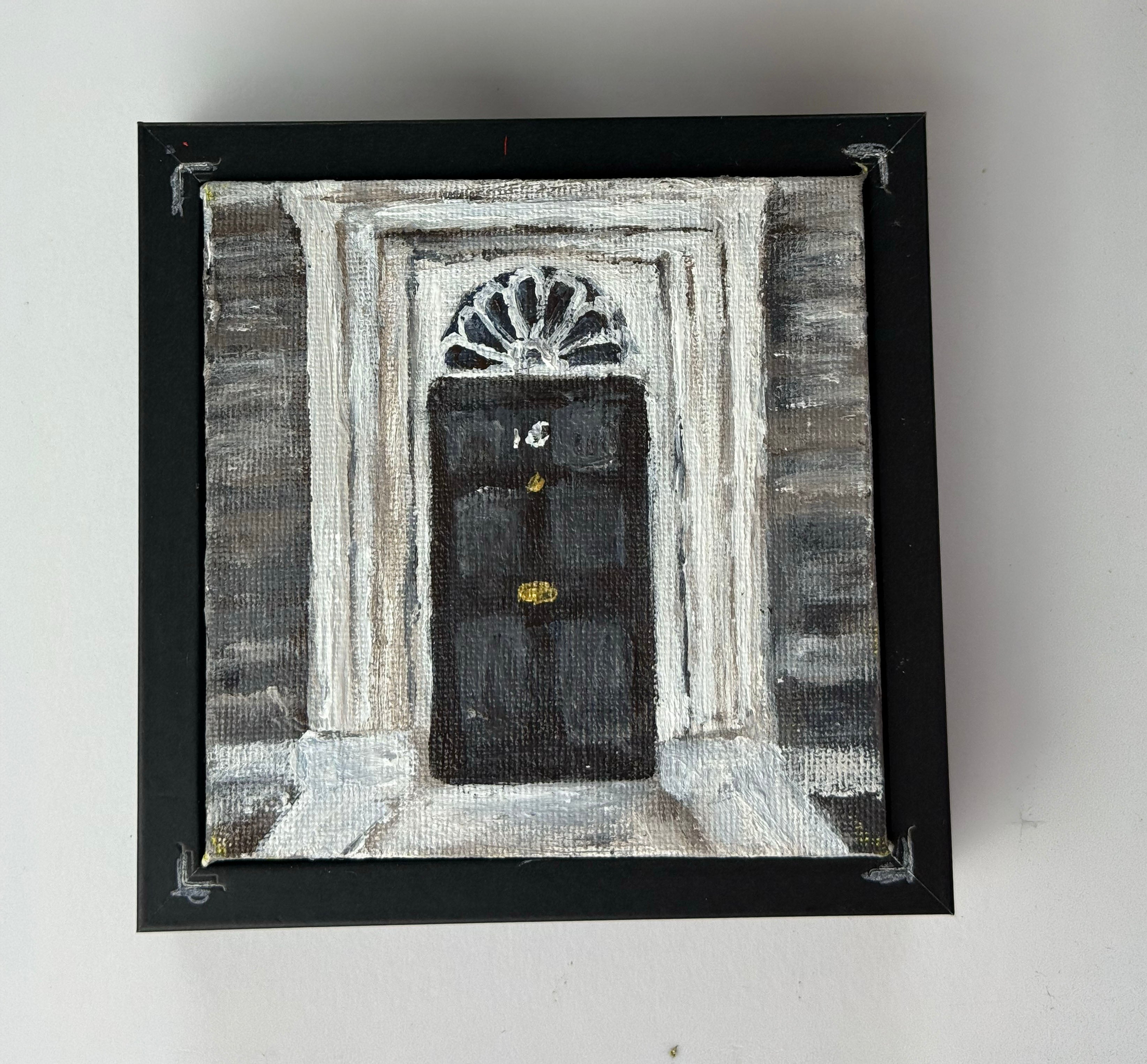 06/40 10 Downing Street, Acrylics on Canvas Framed - Preorder Now