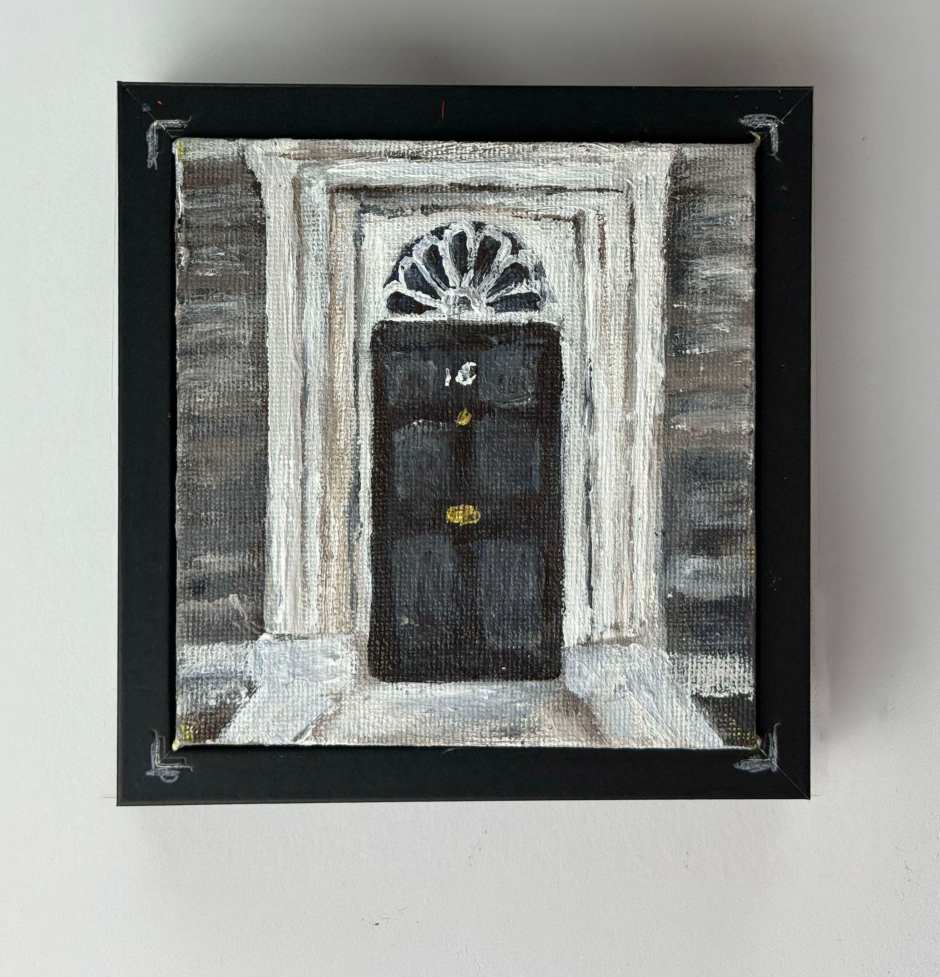 06/40 10 Downing Street, Acrylics on Canvas Framed - Preorder Now