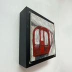 09/40 Underground Tube, Acrylics on Canvas Framed - Preorder Now