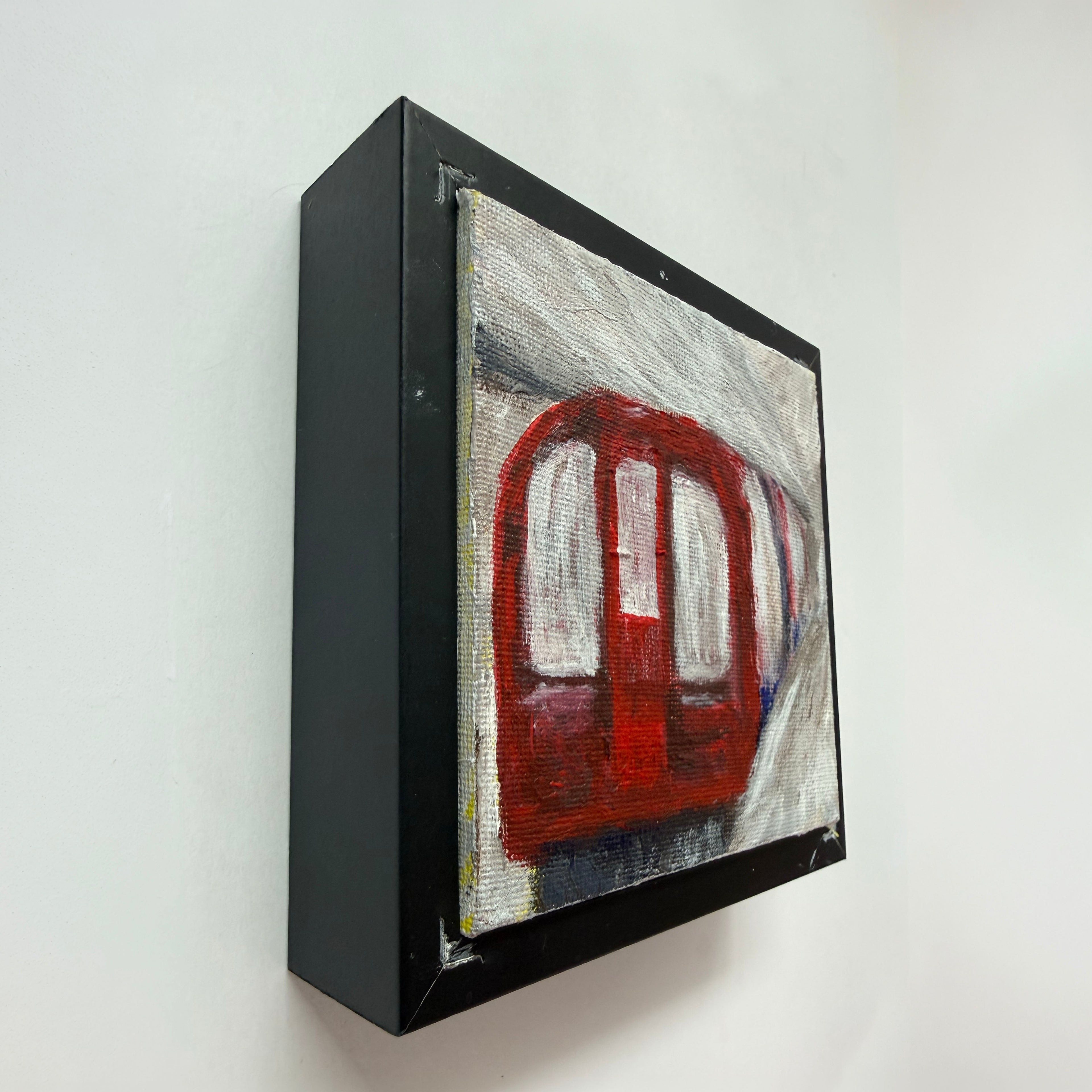 09/40 Underground Tube, Acrylics on Canvas Framed - Preorder Now