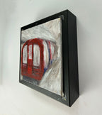 09/40 Underground Tube, Acrylics on Canvas Framed - Preorder Now