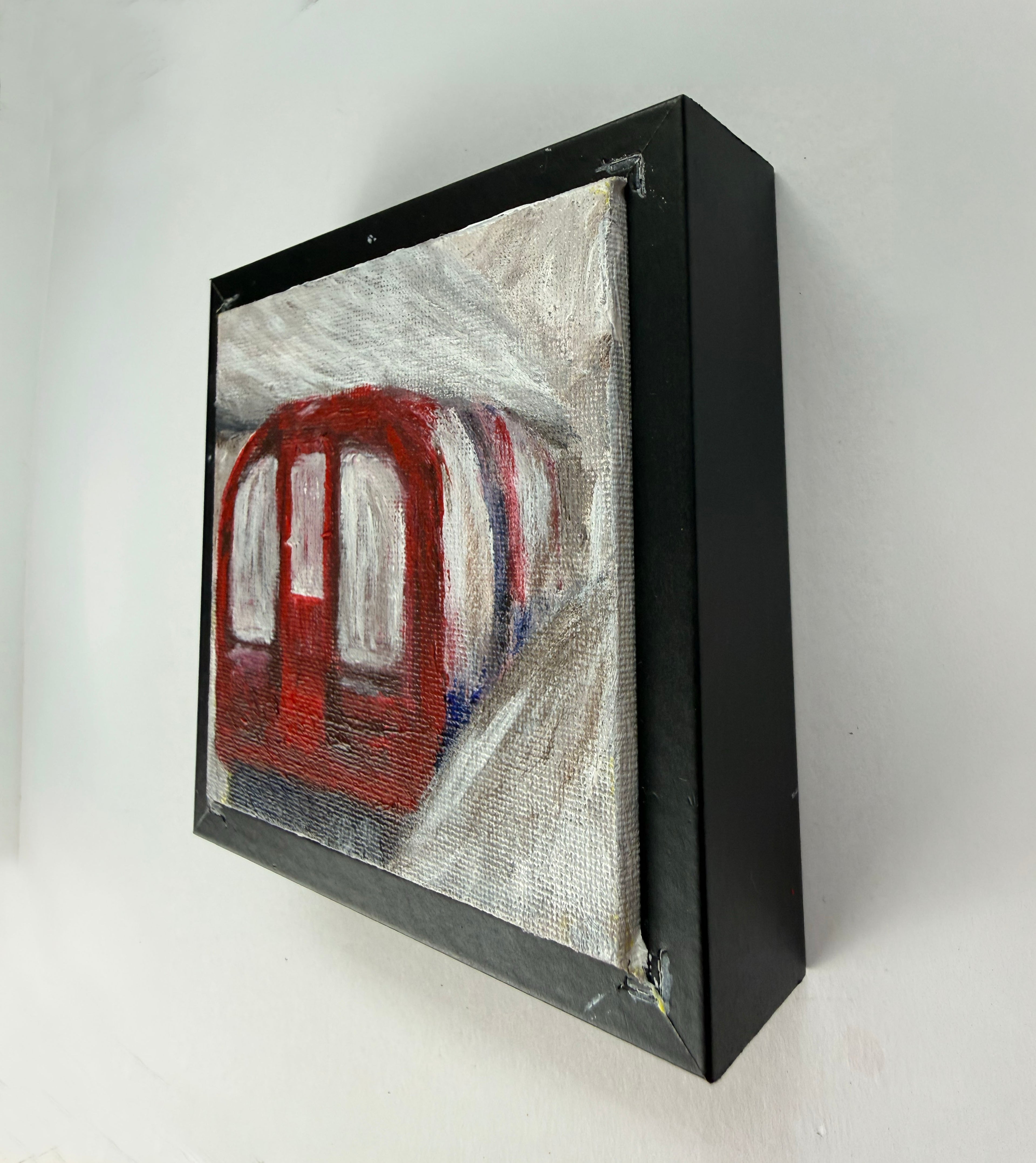 09/40 Underground Tube, Acrylics on Canvas Framed - Preorder Now