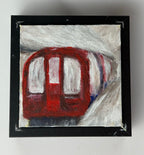 09/40 Underground Tube, Acrylics on Canvas Framed - Preorder Now