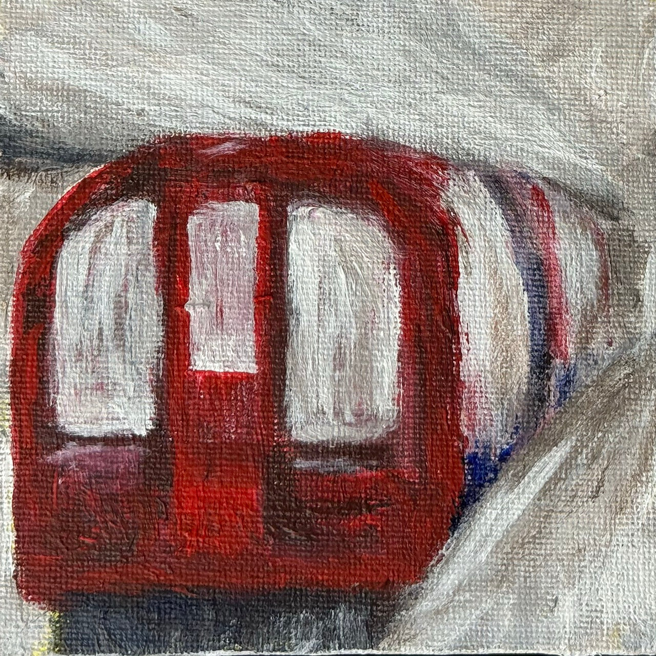 09/40 Underground Tube, Acrylics on Canvas Framed - Preorder Now