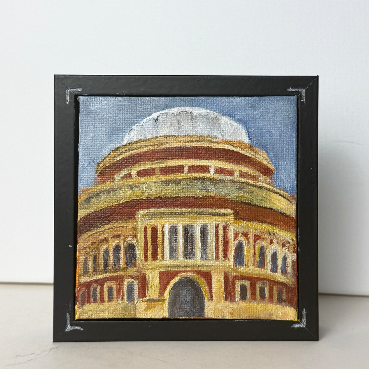 12/40 Royal Albert Hall, Acrylics on Canvas Framed