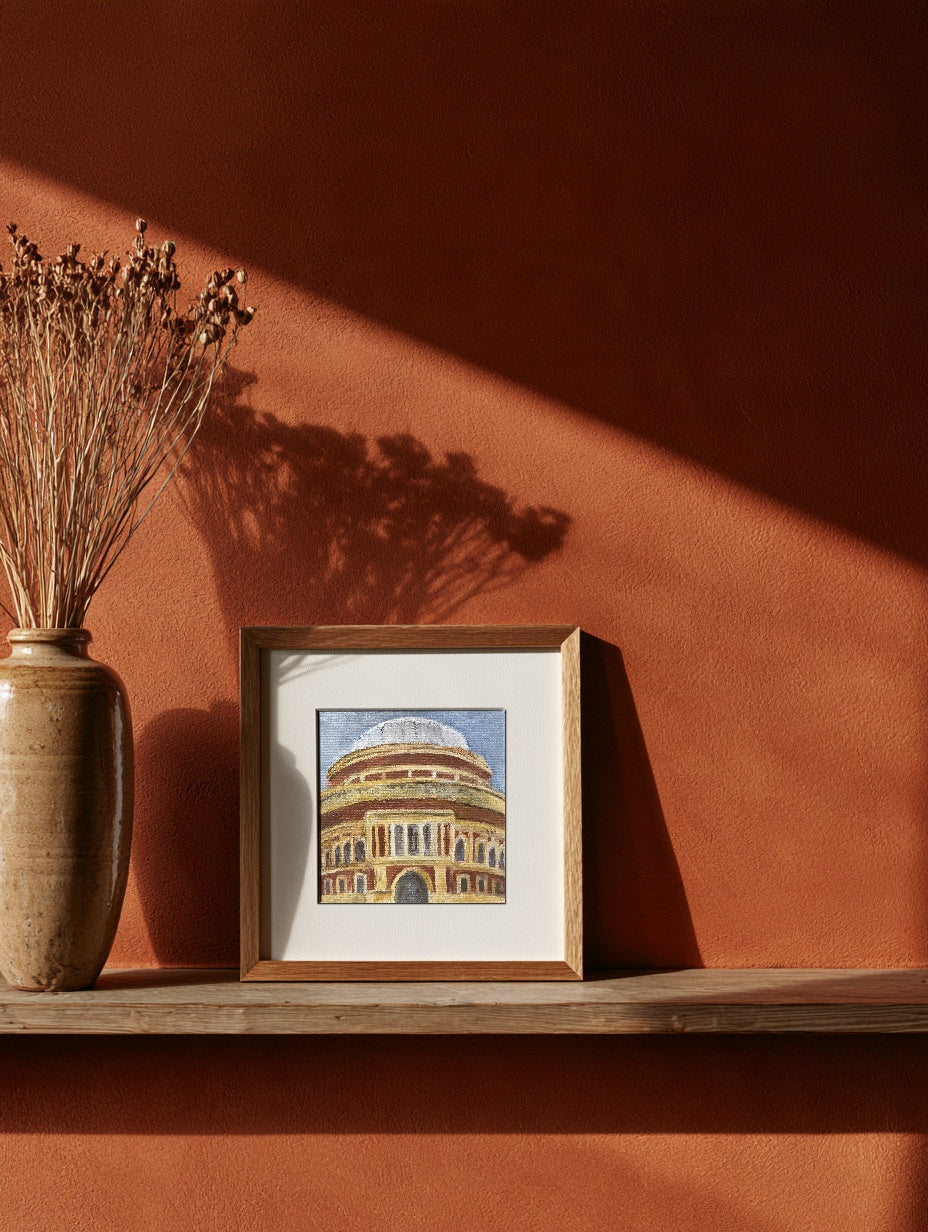 Royal Albert Hall Mini Print, 15 cm x 15 cm