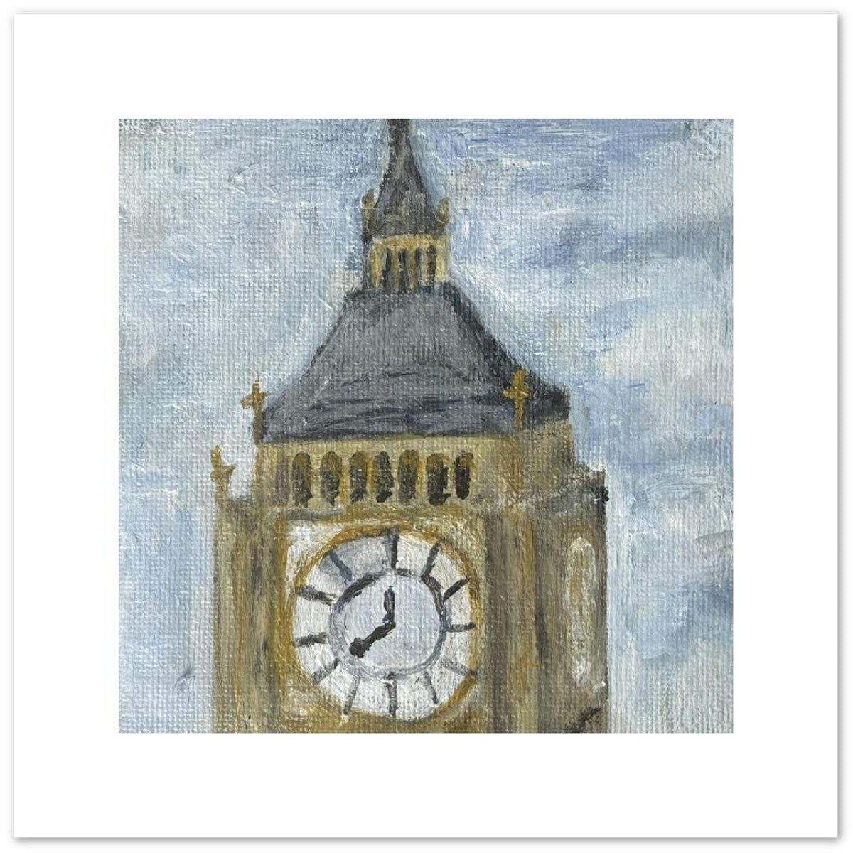 Glitter My London Christmas Cards – Workshop at Wimbledon Art Fair