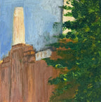 07/40 Battersea Power Station, Acrylics on Canvas Framed