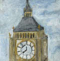 10/40 Big Ben, Acrylics on Canvas Framed