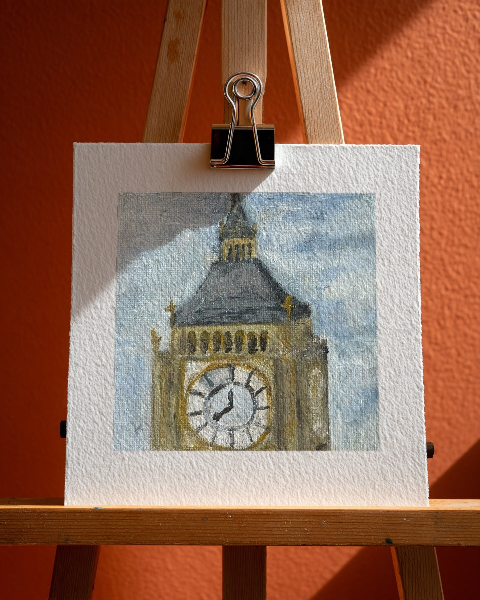 Big Ben Mini Print, 15cm x 15cm