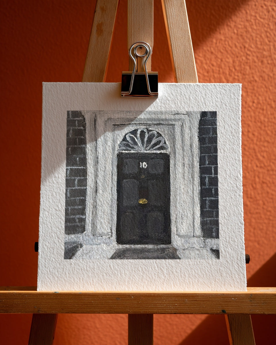 10 Downing Street Mini Print, 15cm x 15cm