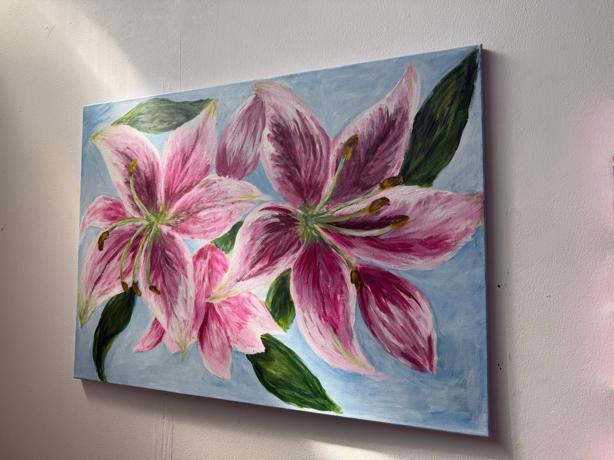 Expansion - Acrylics on Canvas, 90 x 65cm (36 x 24 inches)