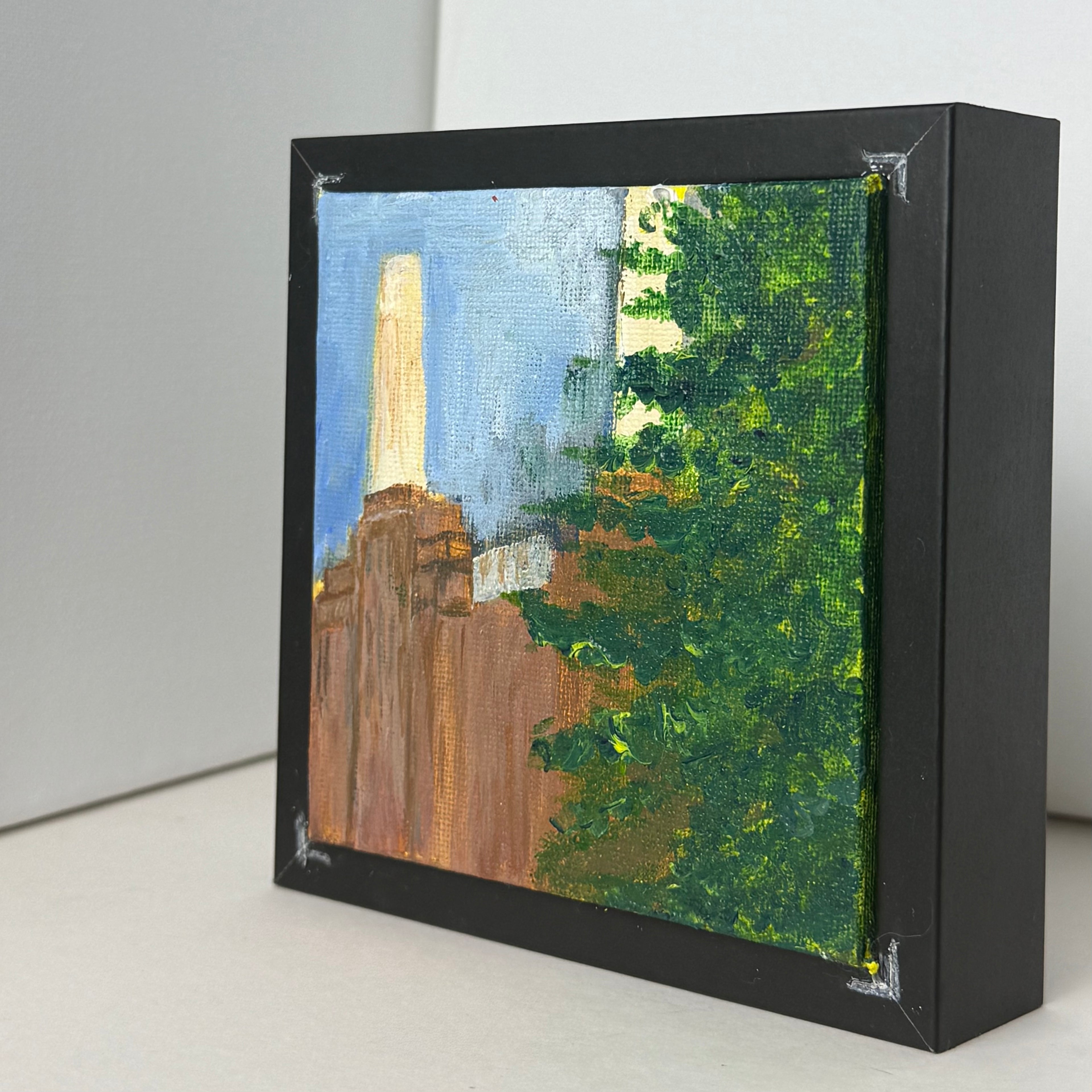07/40 Battersea Power Station, Acrylics on Canvas Framed