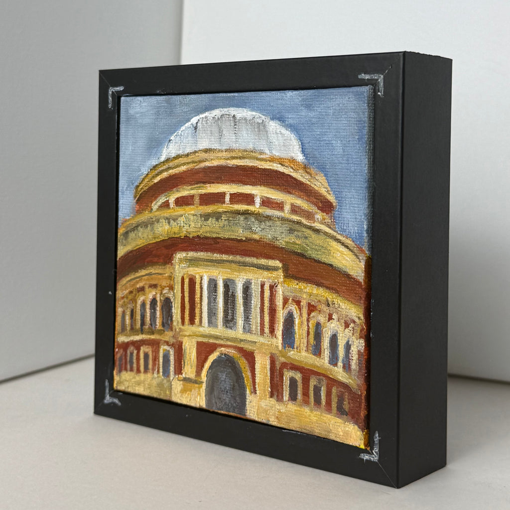 12/40 Royal Albert Hall, Acrylics on Canvas Framed