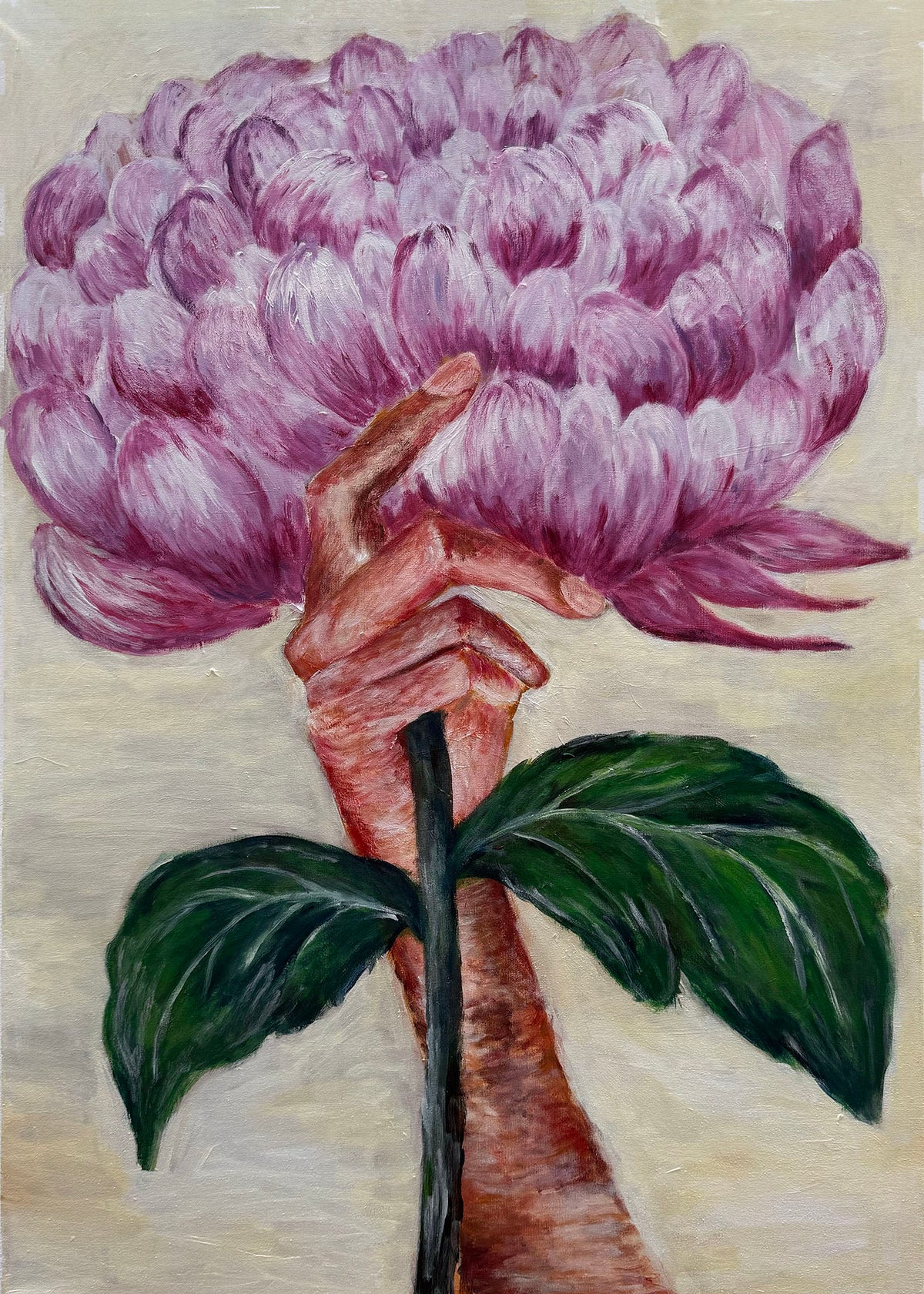 Numbers in Nature - Acrylic on Canvas, 91.4 x 61 cm (36 x 24 inches)