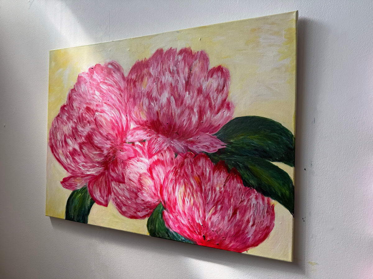 Vibrance - Acrylics on Canvas, 90 x 65cm (36 x 24 inches)