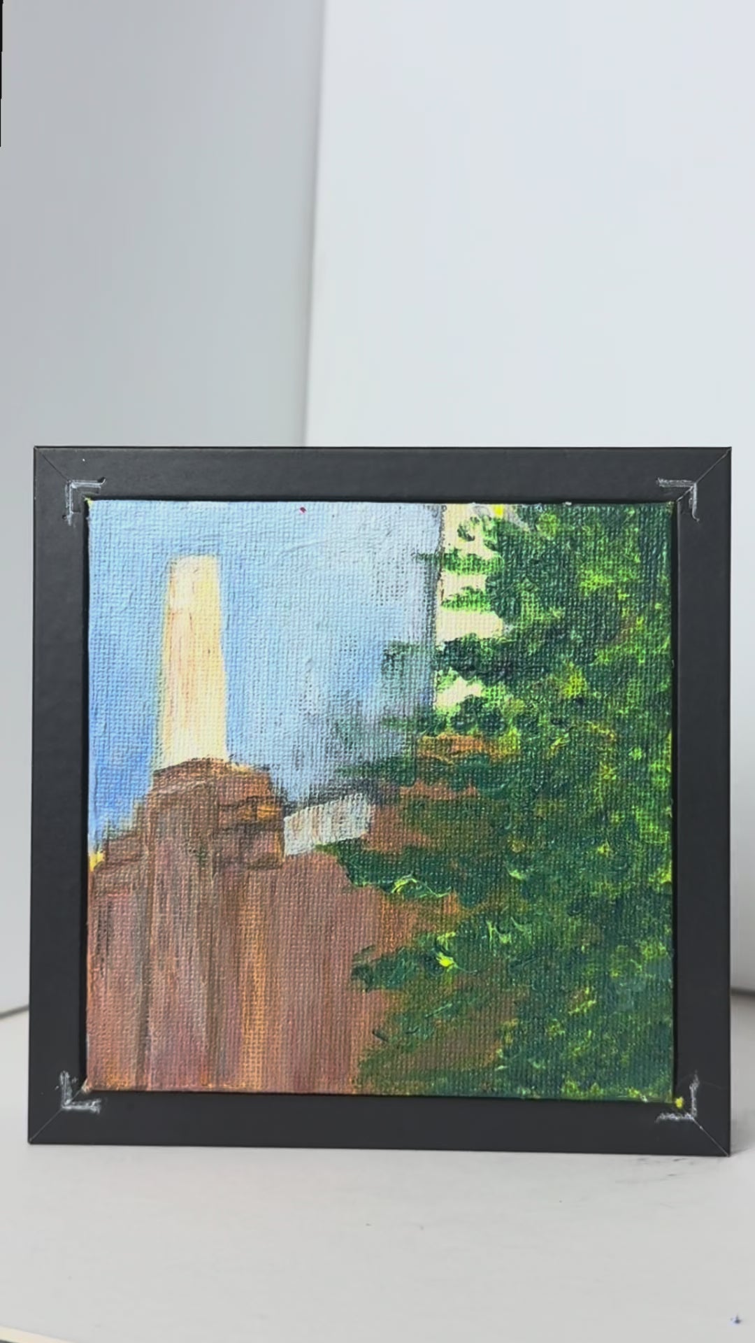 07/40 Battersea Power Station, Acrylics on Canvas Framed