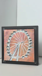 11/40 London Eye, Acrylics on Canvas Framed