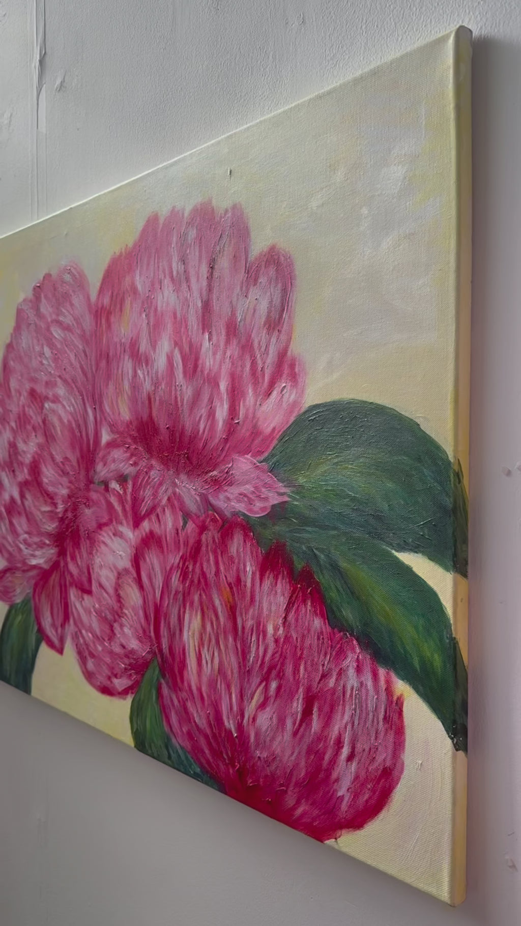 Vibrance - Acrylics on Canvas, 90 x 65cm (36 x 24 inches)