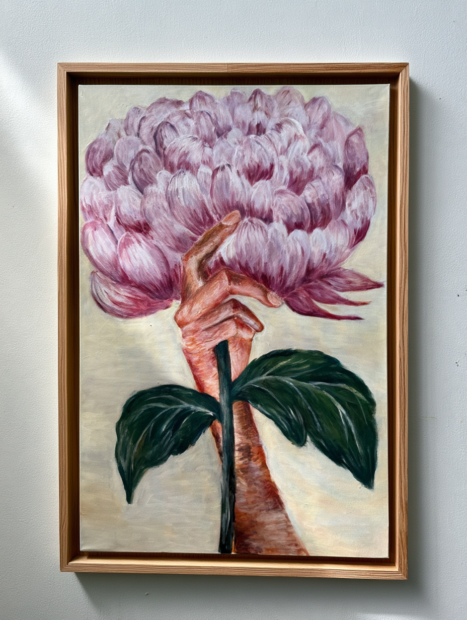Numbers in Nature - Acrylic on Canvas, 91.4 x 61 cm (36 x 24 inches)
