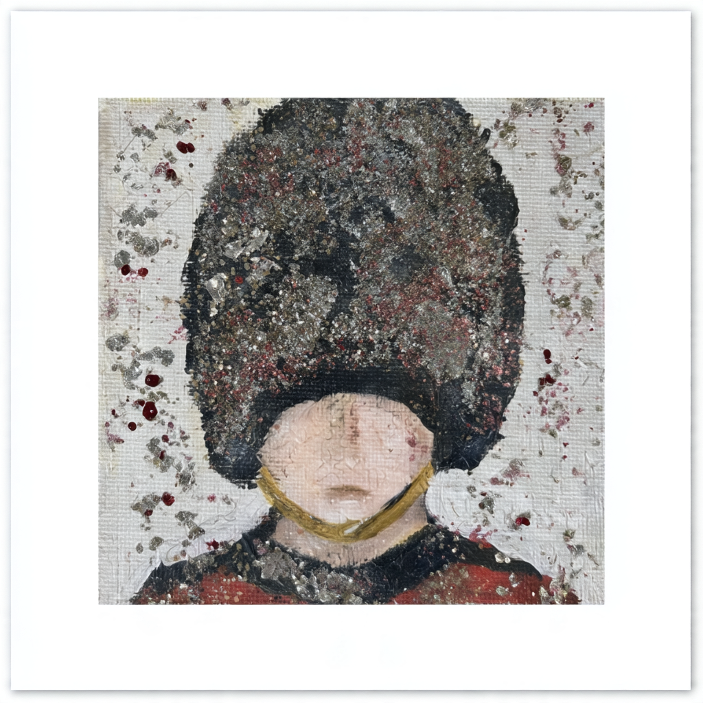 Glitter My London Christmas Cards – Workshop at Wimbledon Art Fair